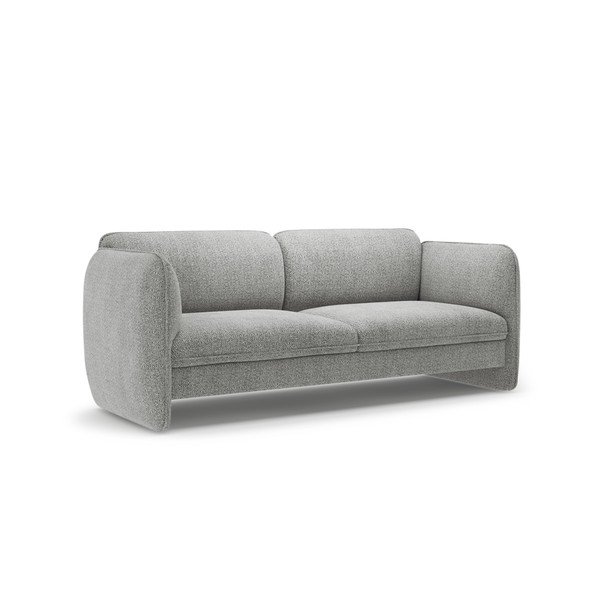 Svijetlo siva sofa od šenila 204 cm Georgia – Micadoni -image-2