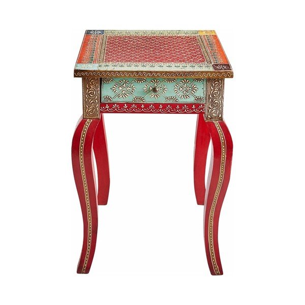 Crvena stolić od drveta manga Støraa Vito-image-3