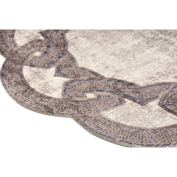 Bež okrugli tepih ø 160 cm - Vitaus-image-2