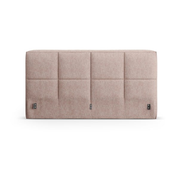 Svijetlo ružičasto podstavljeno uzglavlje 229x100 cm Darren – Micadoni -image-2