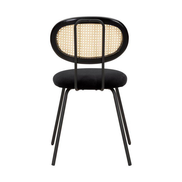 Crna blagovaonska stolica Mauro Ferretti Osaka-image-3