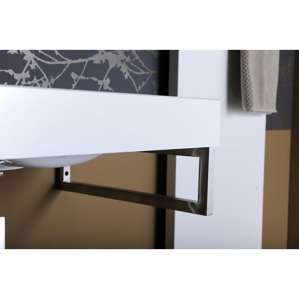 Željezna potpora za pult u srebrnoj boji 49x4 cm – Sapho-image-1