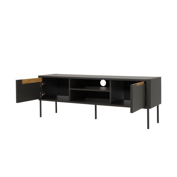 Crna komoda za TV Tenzo Switch-image-4