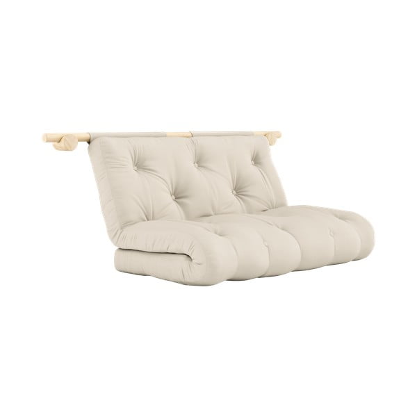Bež sklopiva sofa 135 cm Hooked – Karup Design