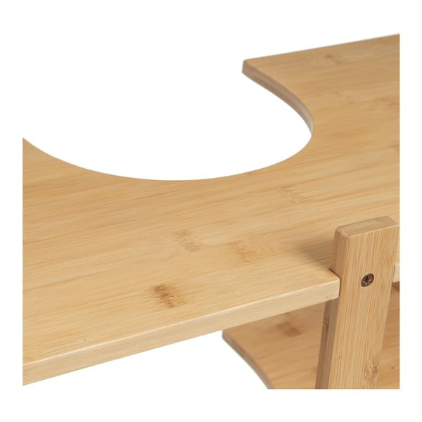 Od bambusa ormarić za ispod umivaonika u prirodnoj boji 60x60 cm – Casa Selección-image-3