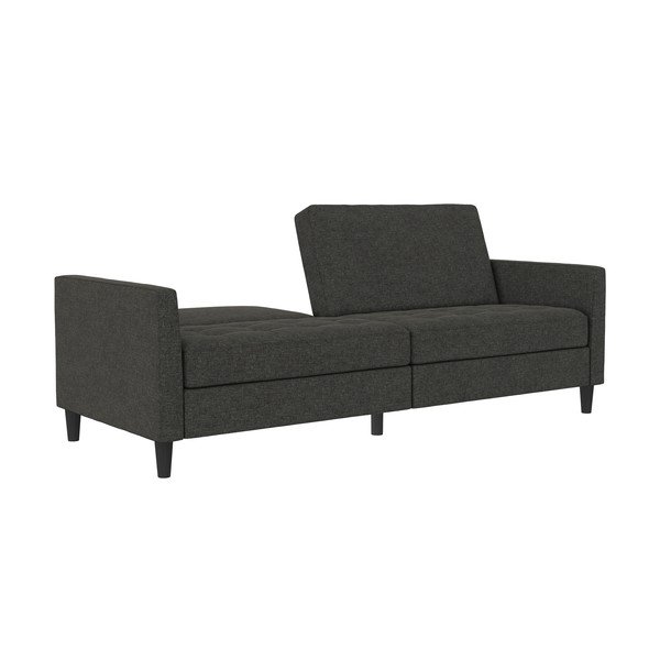 Tamno siva baršunasti sofa 207 cm Presley – Støraa-image-1