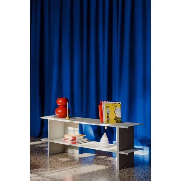 Svijetlo sivi metalni regal 160x57x37 cm Hes – noo.ma-image-4