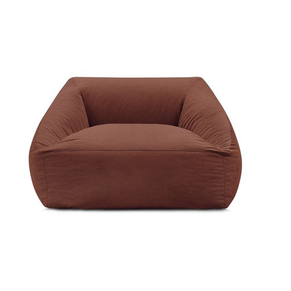 Narančasta vreća za sjedenje od samta Lilibet – Bobochic Paris-image-2