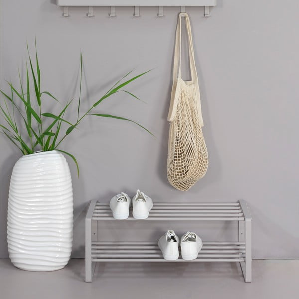 Smeđe-sivi metalni ormarić za cipele 70x29x27 cm Rex – Spinder Design-image-3