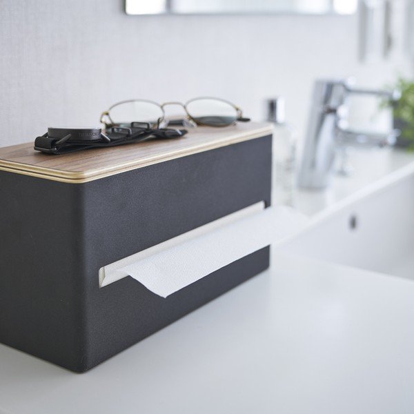 Metalna kutija za maramice Rin – YAMAZAKI-image-4