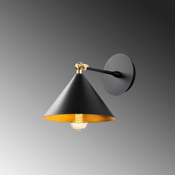 Crna zidna lampa Berceste – Opviq lights-image-3