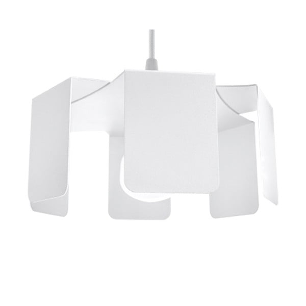 Bijela viseća svjetiljka s metalnim sjenilom ø 24 cm Rossario – Sollux-image-2