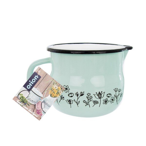 Mint zeleni emajlirani lončić Orion Meadow, 1,2 l-image-2