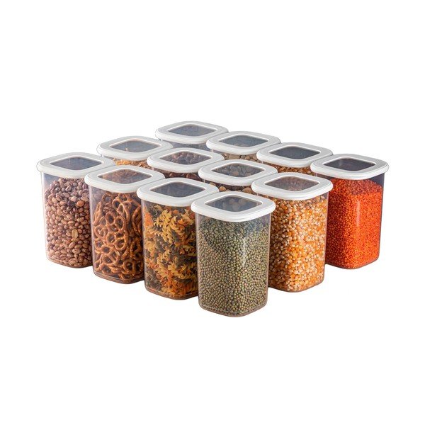 Posude za namirnice u setu 12 kom za čuvanje hrane Fresco – Hermia