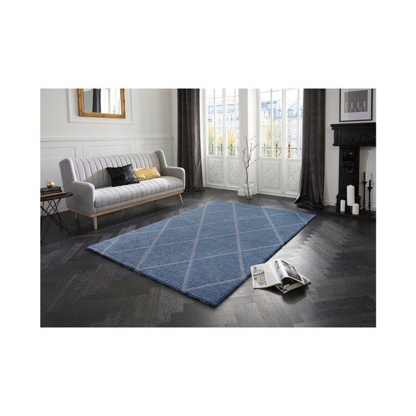 Plavo-sivi tepih Elle Decoration Maniac Lunel, 200 x 290 cm-image-2