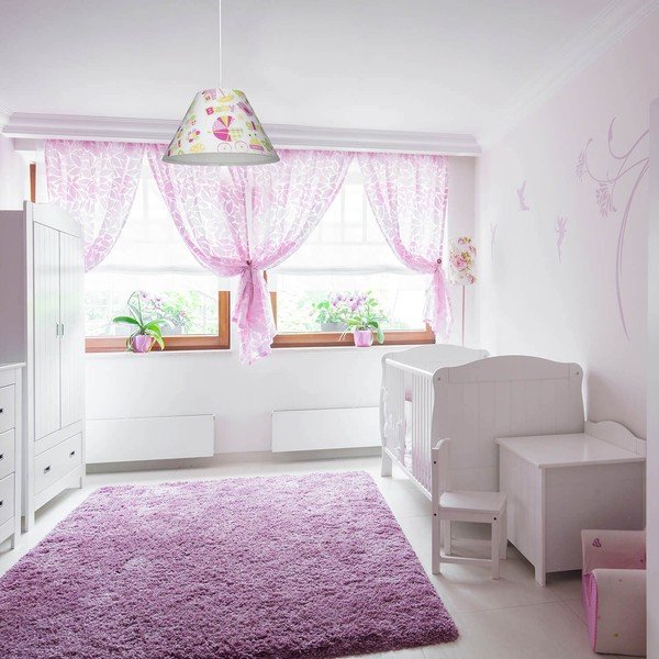 Bijela dječja svjetiljka ø 35 cm Tria – Squid Lighting-image-1