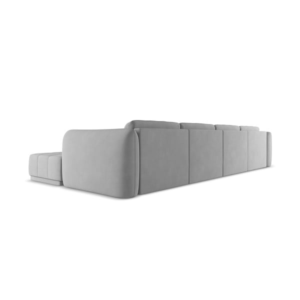 Svijetlo siva kutna garnitura Hoku – Makamii-image-3