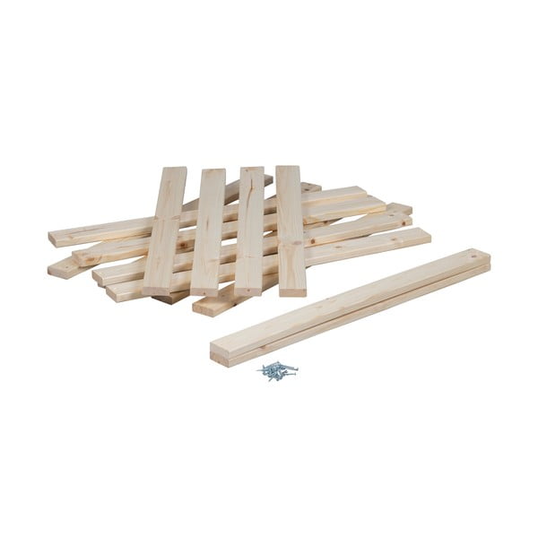 Rešetka za krevet od borovine WOOOD Bed, 90 x 200 cm-image-1