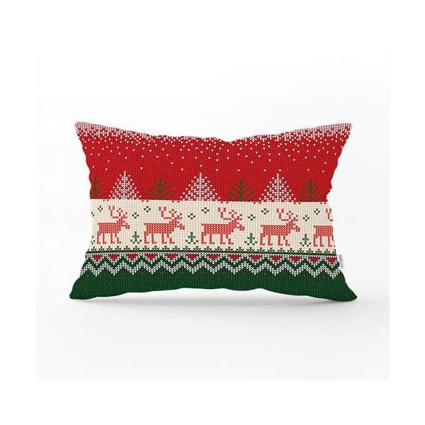 Božićna jastučnica Minimalističke jastučnice Merry Xmass, 35 x 55 cm