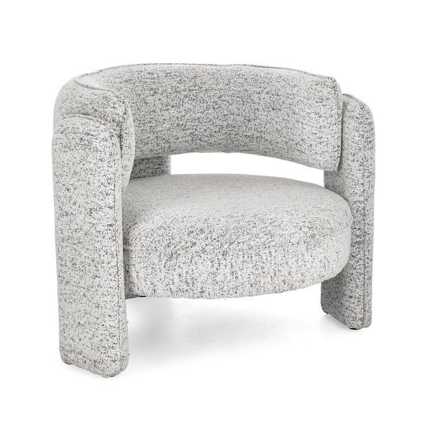 Svijetlo siva fotelja Aisha – Bizzotto