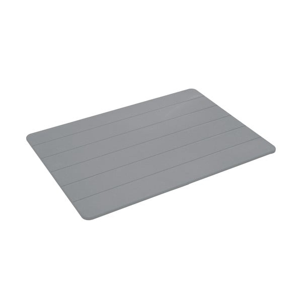 Siva kupaonska prostirka 50x70 cm Baline – douceur d'intérieur-image-2