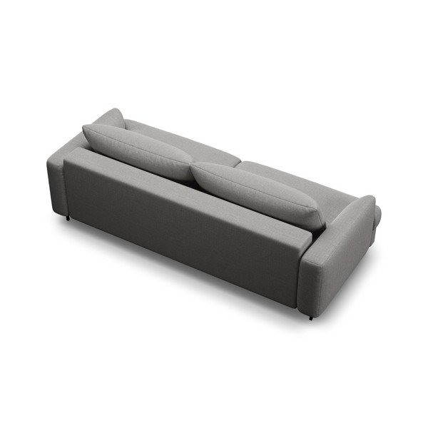 Siva sklopiva/s prostorom za odlaganje sofa 233 cm Naomi – Micadoni -image-2