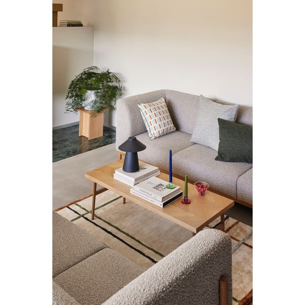 Pomoćni stolić u dekoru hrasta 35x35 cm Straight - Hübsch-image-4