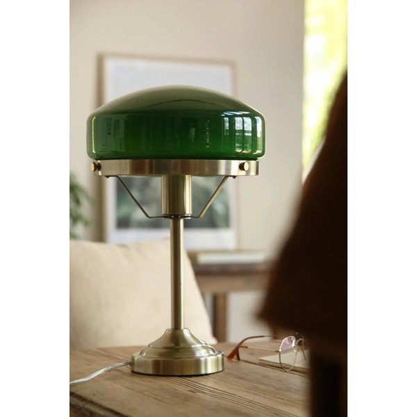 Zelena/mjedena stolna lampa (visina 39 cm) Aurelia – Markslöjd-image-2