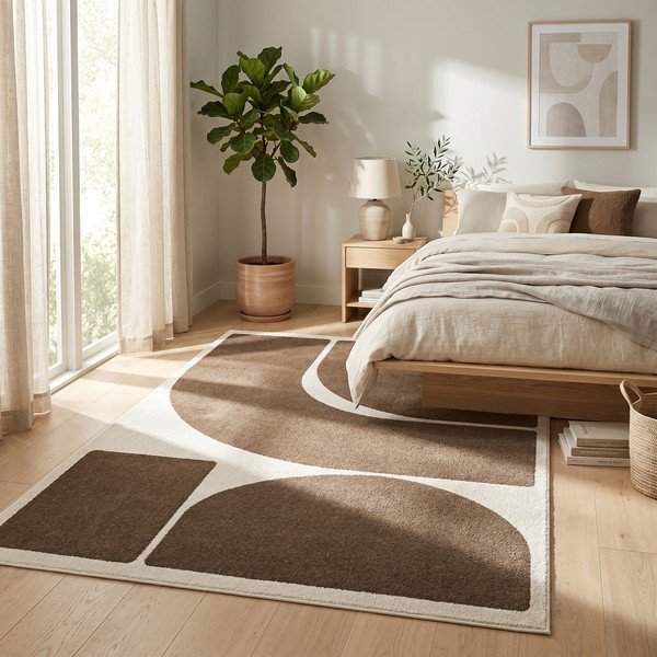 Smeđi/krem tepih 160x230 cm Arcade – ESTE-image-3