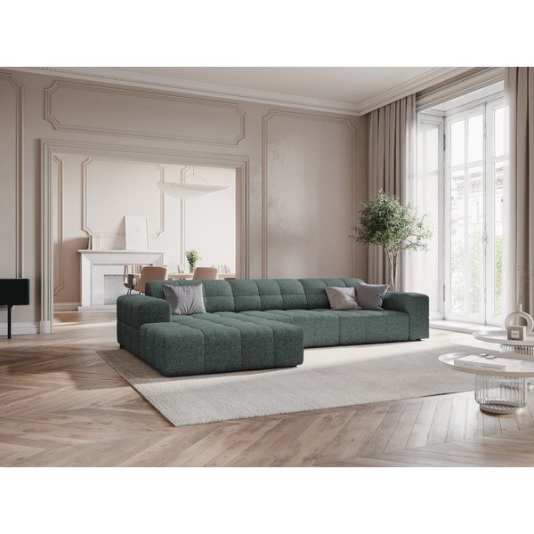 Tirkizna kutna garnitura (s lijevim kutom) Chicago – Cosmopolitan Design-image-1