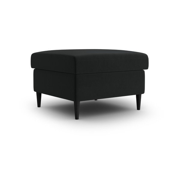 Crni baršunast tabure Kyoto – Cosmopolitan Design-image-1