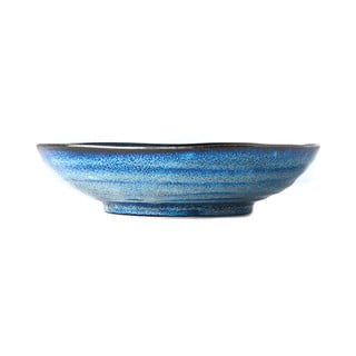 Plavi keramički duboki tanjur MIJ Indigo, ø 21 cm
