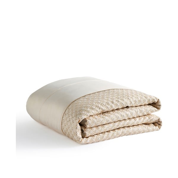 Bež prošiven prekrivač od mikrosatena 240x260 cm Deco Sequin – Catherine Lansfield-image-2