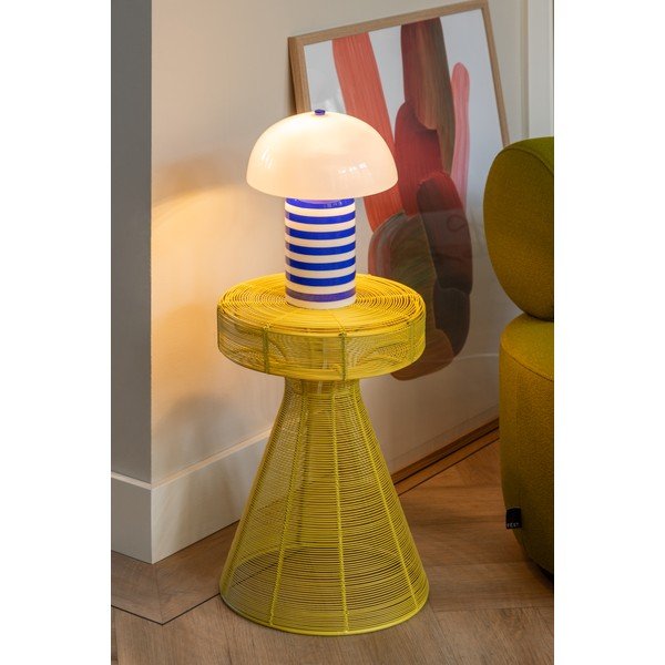 Metalni okrugao pomoćni stol ø 30,5 cm Cuerda Corcho – Leitmotiv-image-3