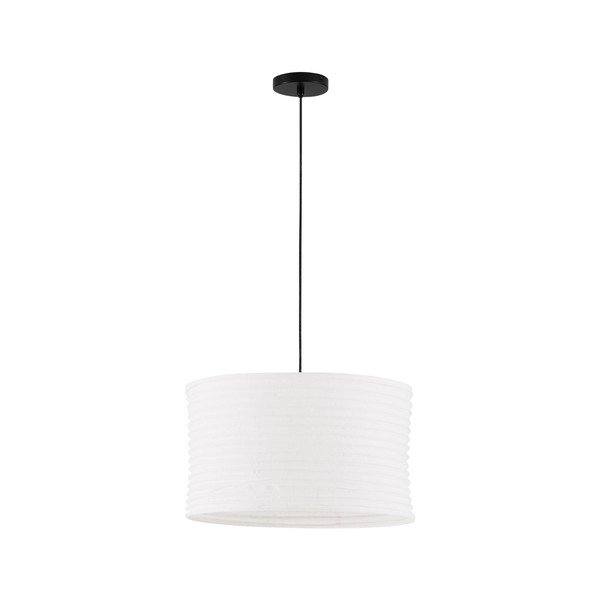 Bijela lanena viseća svjetiljka ø 50 cm Linnet – Nova Luce