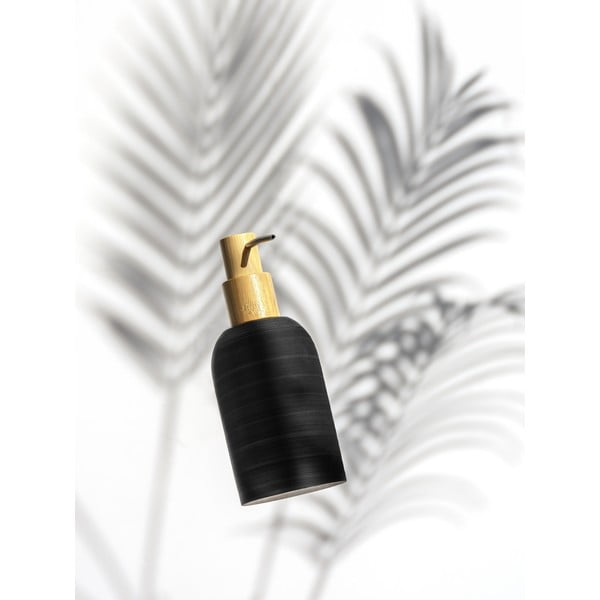 Crni dozator sapuna od polyresina 250 ml Altavalle – Wenko-image-2