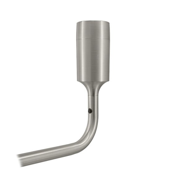 Metalna zidna lampa bez sjenila u srebrnoj boji Santé – UMAGE-image-3