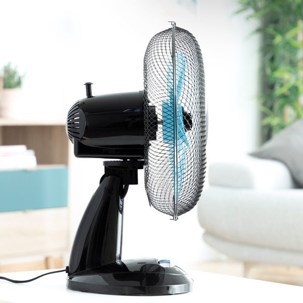 Crni stolni ventilator InnovaGoods-image-3