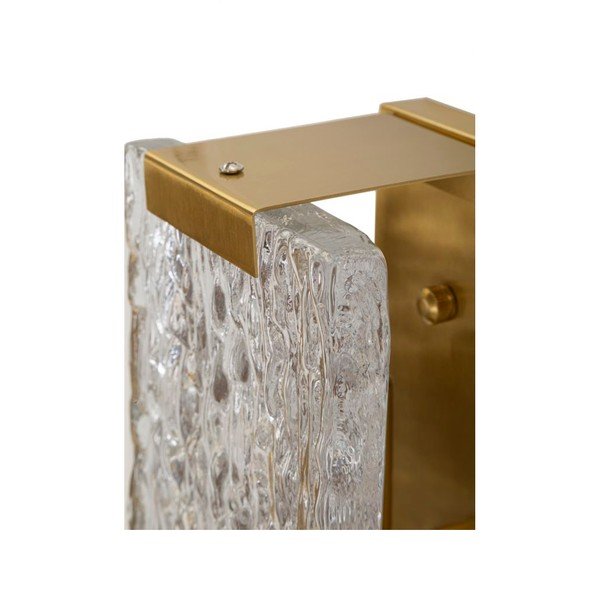 Staklena zidna lampa u zlatnoj boji Oblin – Mauro Ferretti-image-4