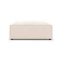 Bež baršunast tabure Jodie – Micadoni Home