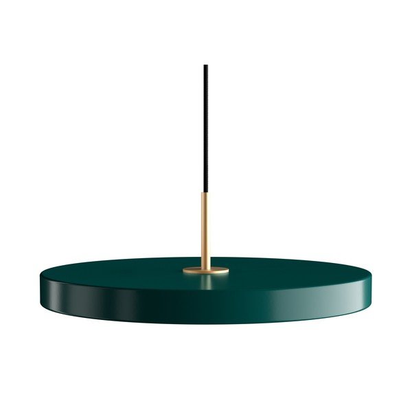 Zelena viseća lampa UMAGE Asteria, ⌀ 43 cm