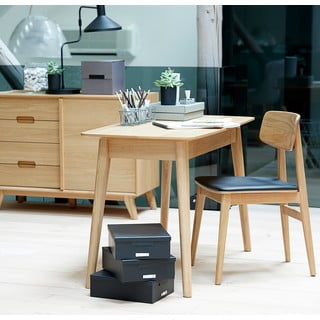 Blagovaonska stolica u prirodnoj boji Livo – Unique Furniture