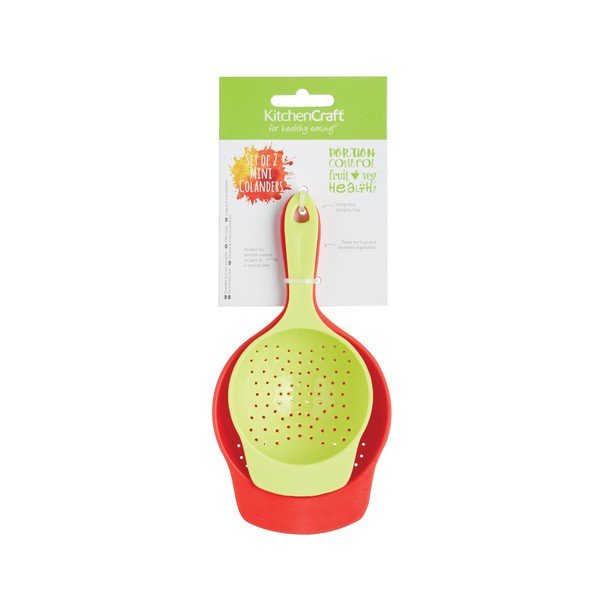 Set od 2 mini cjedila Kitchen Craft Healthy Eating-image-1