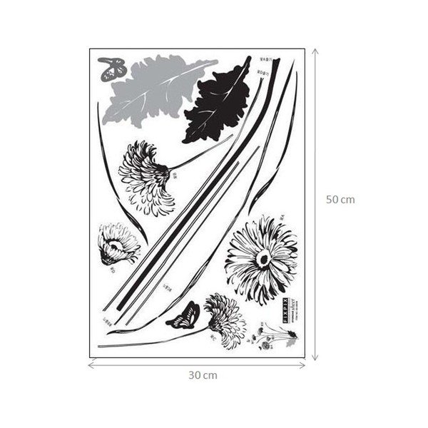 Naljepnica Ambiance Chrysanthemum-image-2
