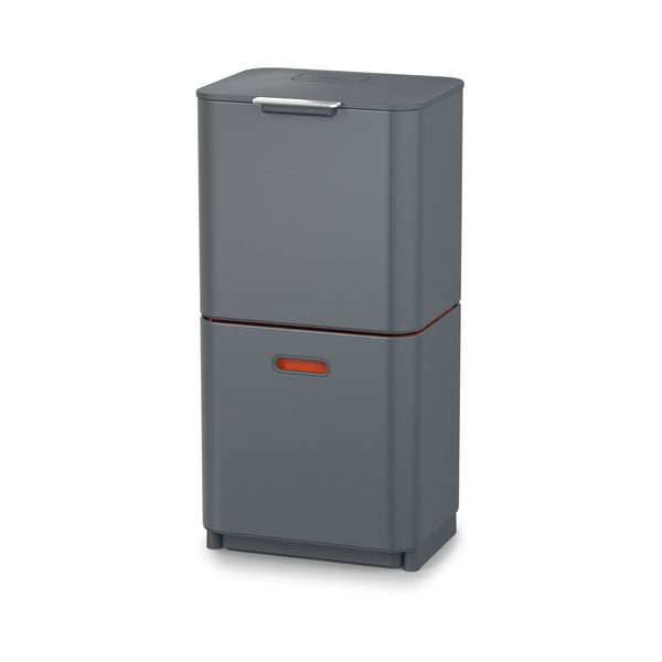 Grafitno siva kanta za otpad Joseph Joseph Totem Max, 60 l