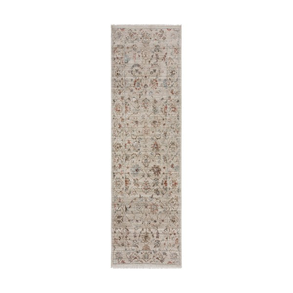 Bež staza 66x240 cm Elodie Traditional – Flair Rugs