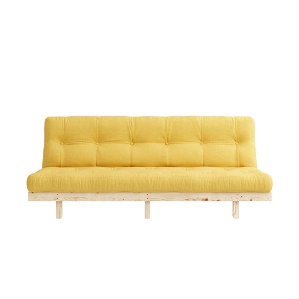 Kauč na rasklapanje Karup Design Lean Raw Yellow