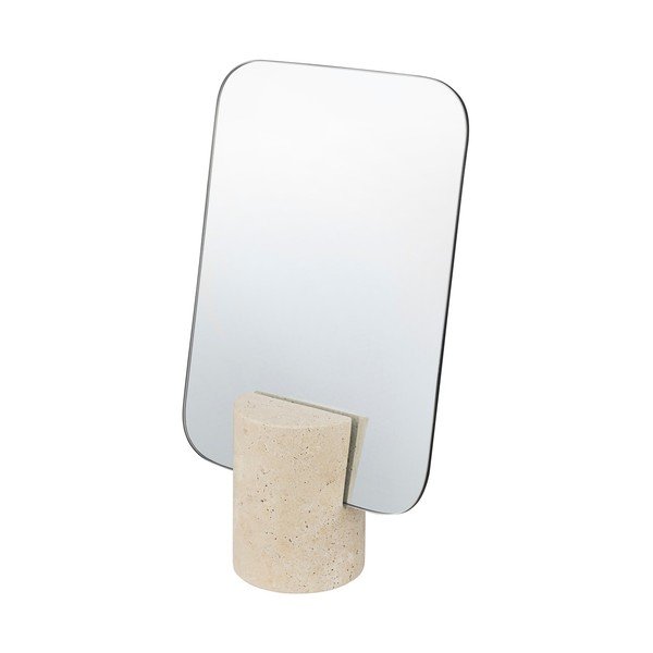 Kozmetičko ogledalo 18x30 cm Travertine – Mette Ditmer Denmark