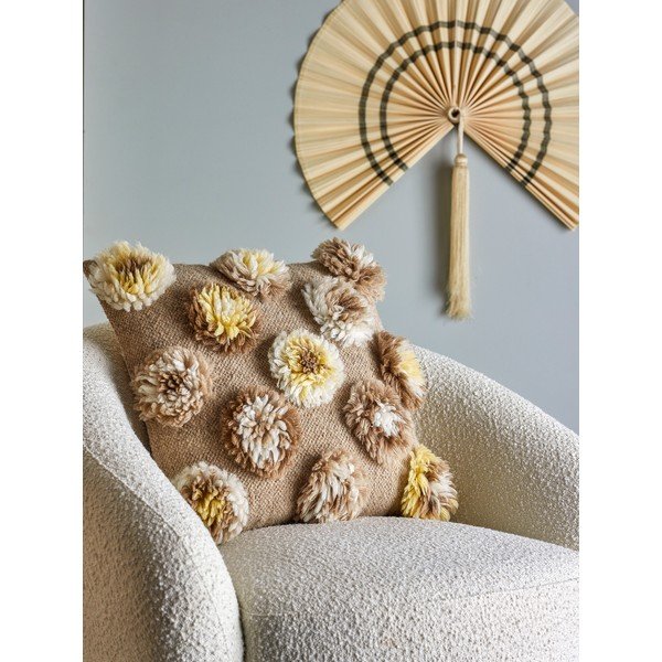 Ukrasni jastuk od mješavine vune 50x50 cm Somma – Bloomingville-image-1