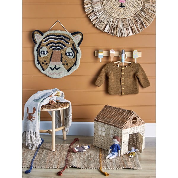 Zidna dječja vješalica od bukovog drveta Zyon - Bloomingville Mini-image-3